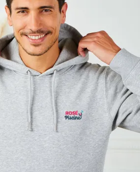 Hoodie homme Rosé Piscine (brodé)