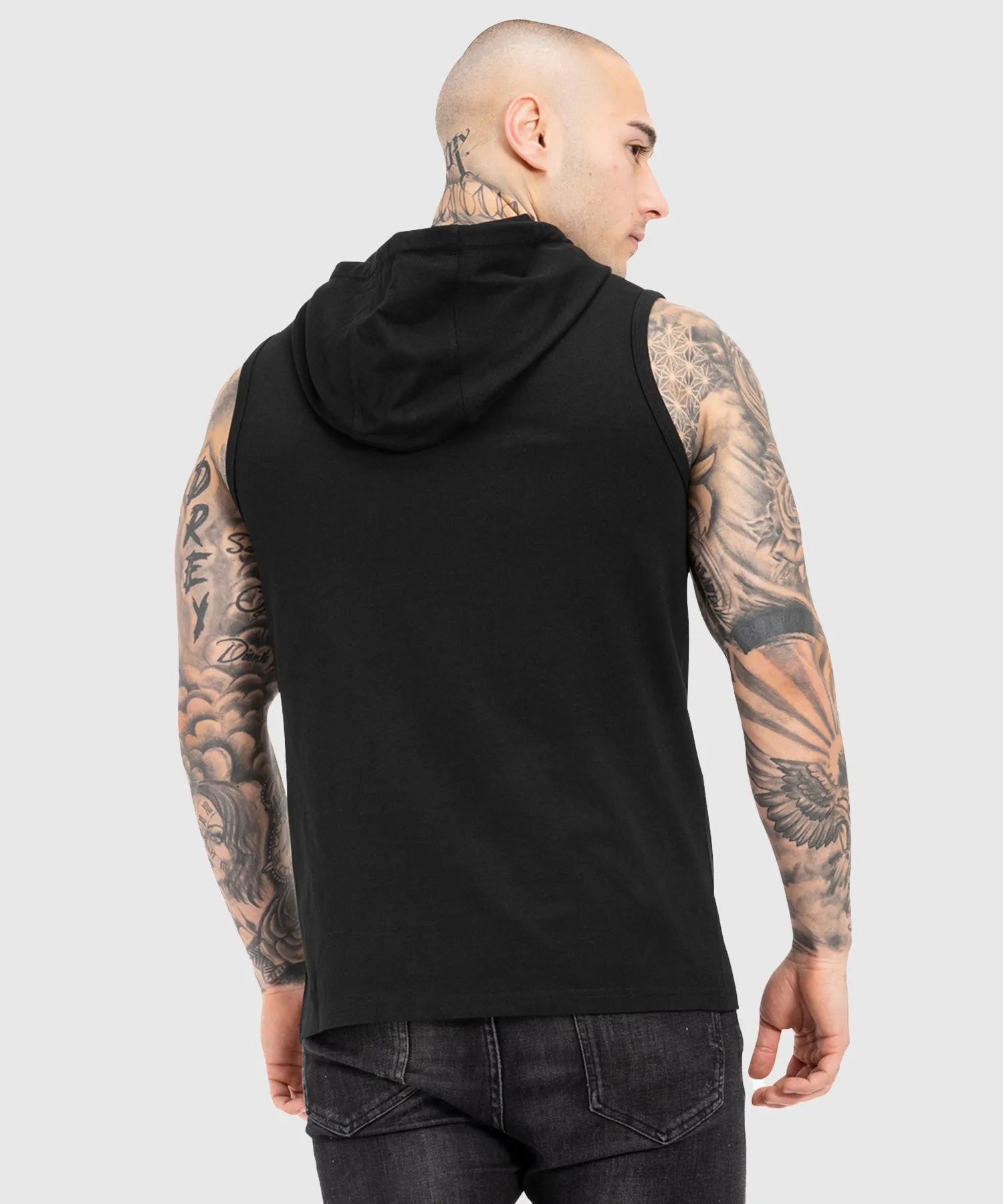 Hoodie Sans Manches Tapout Alemada Hood - Noir/Blanc