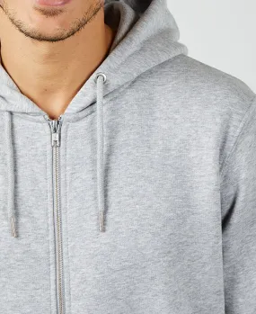 Hoodie zippé homme Famille sur les épaules