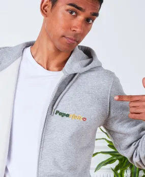 Hoodie zippé homme Paparfait (brodé)