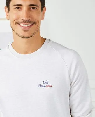 Hoodie zippé homme Pas si vieux