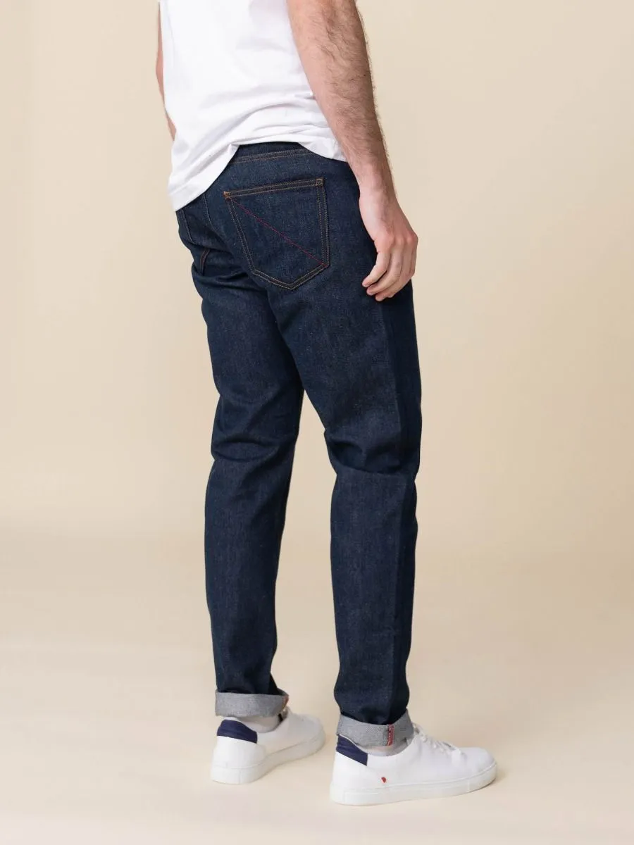 JEANS AJUSTE 103N coton bio superdenim bleu Homme | 1083