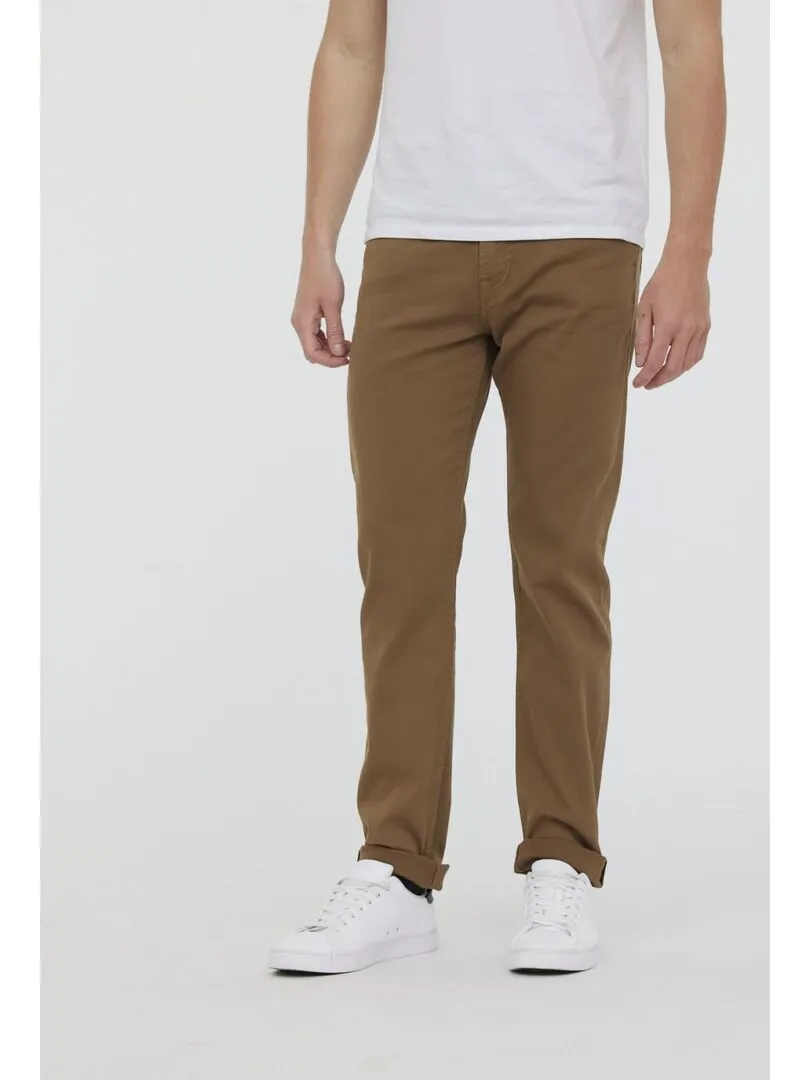 Lee Cooper - Pantalon coton straight LC126ZP 9799 - Camel