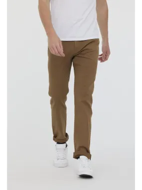 Lee Cooper - Pantalon coton straight LC126ZP 9799 - Camel