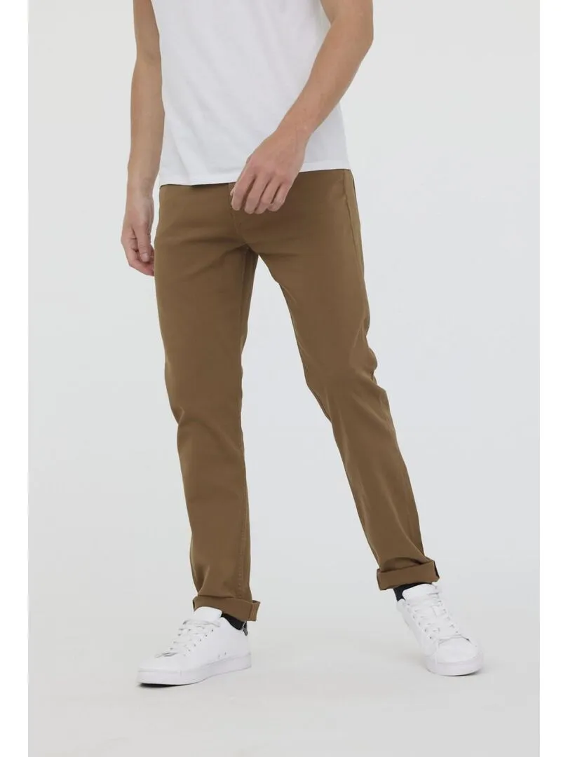 Lee Cooper - Pantalon coton straight LC126ZP 9799 - Camel