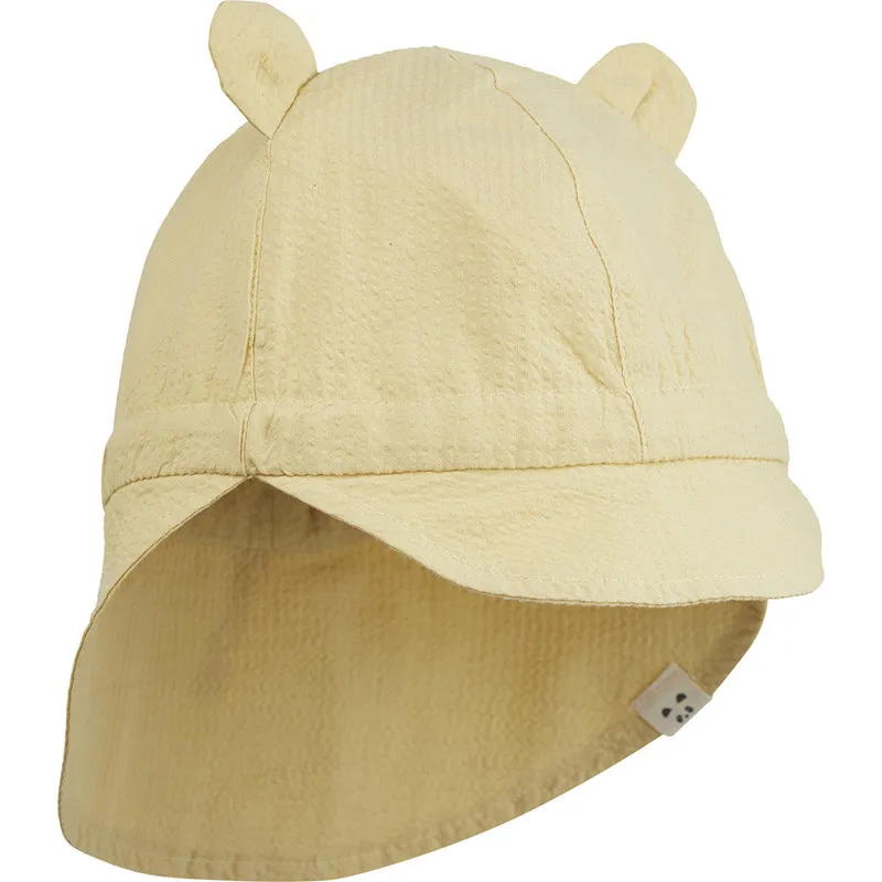 LIEWOOD - CASQUETTE BEBE JAUNE - littlecasba.com