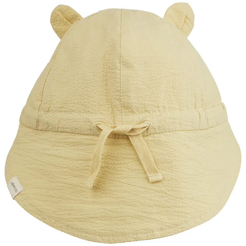 LIEWOOD - CASQUETTE BEBE JAUNE - littlecasba.com