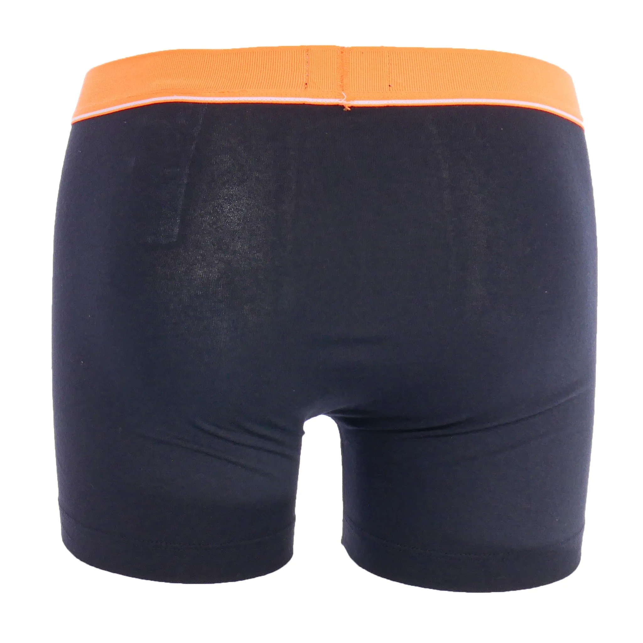 Lot de 3 boxers avec Ceinture à logo orange,noir et rose en coton b...