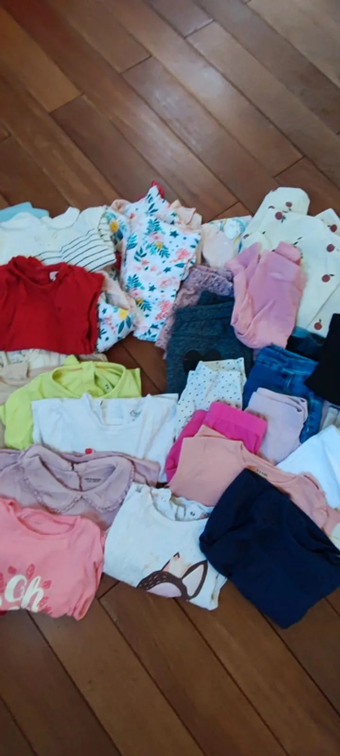 Lot de vêtements filles 2 ans - Kiabi - 12 mois  | Beebs