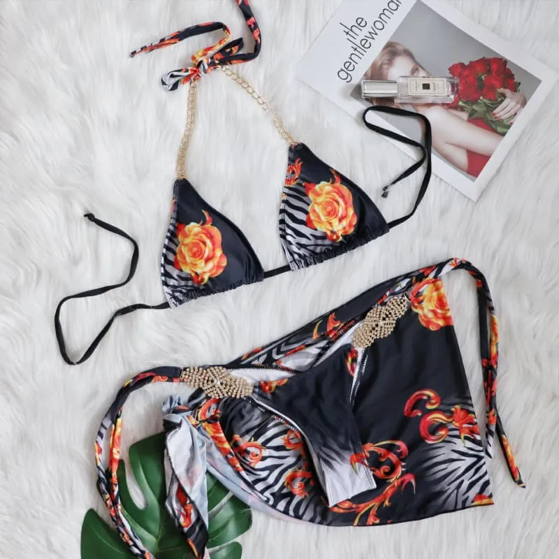 Maillot de bain femme chic motifs