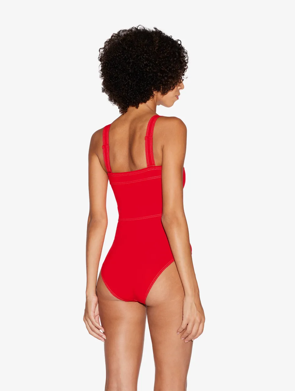 Maillot de bain une pièce rouge