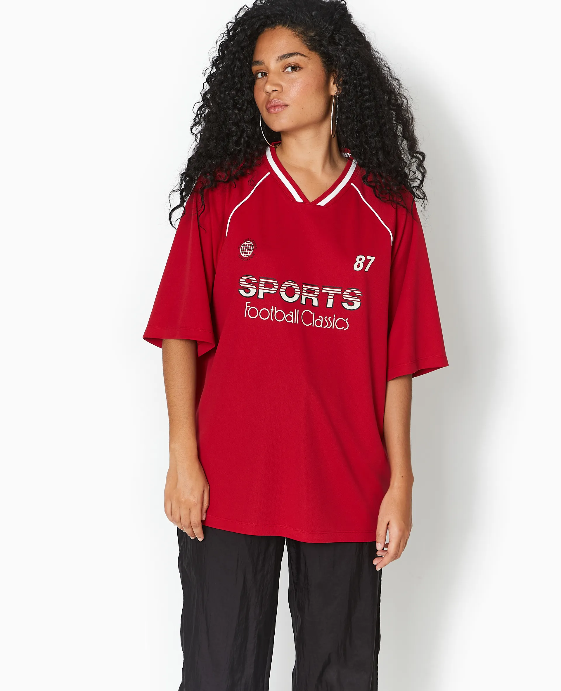 Maillot de foot oversize