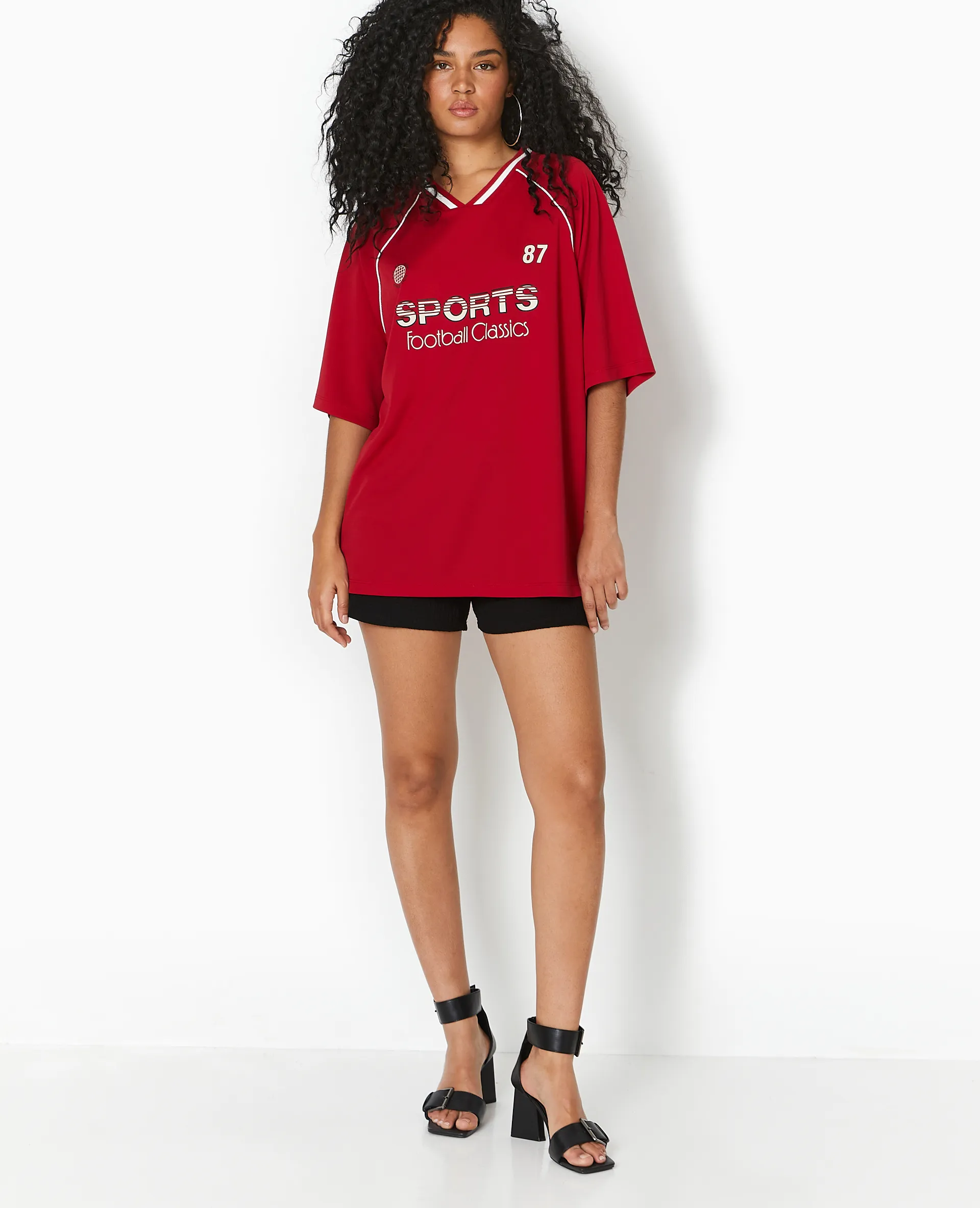 Maillot de foot oversize