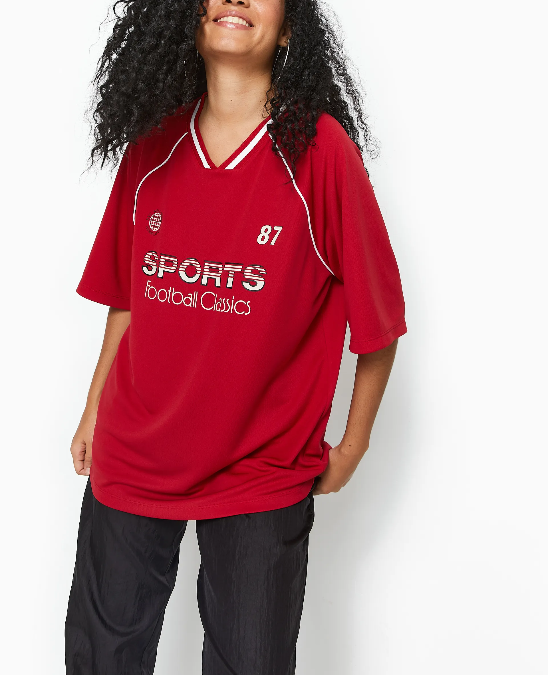 Maillot de foot oversize