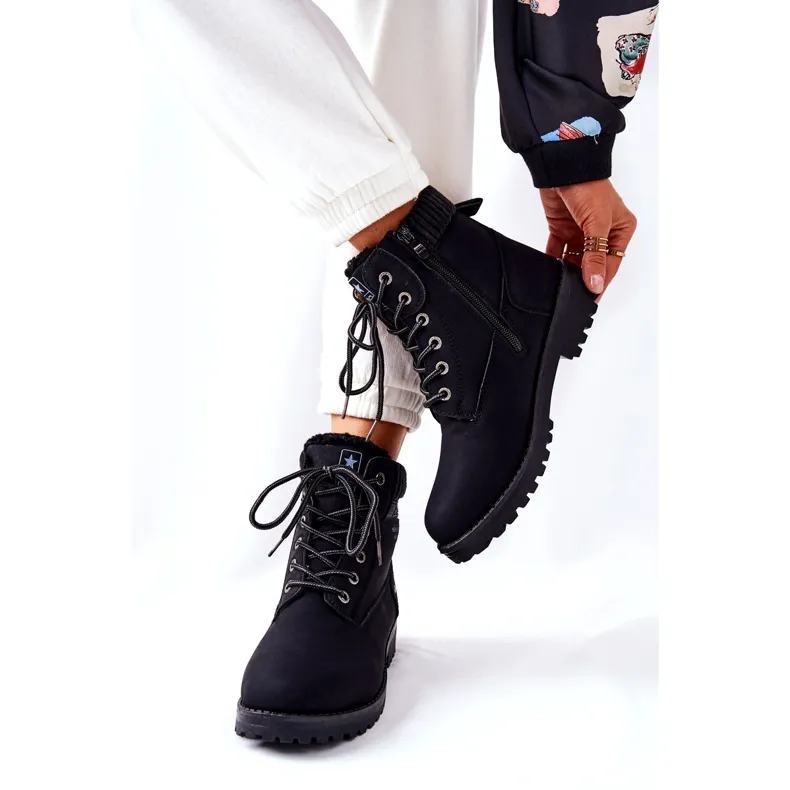 News Bottes Grunders noires pour femmes le noir