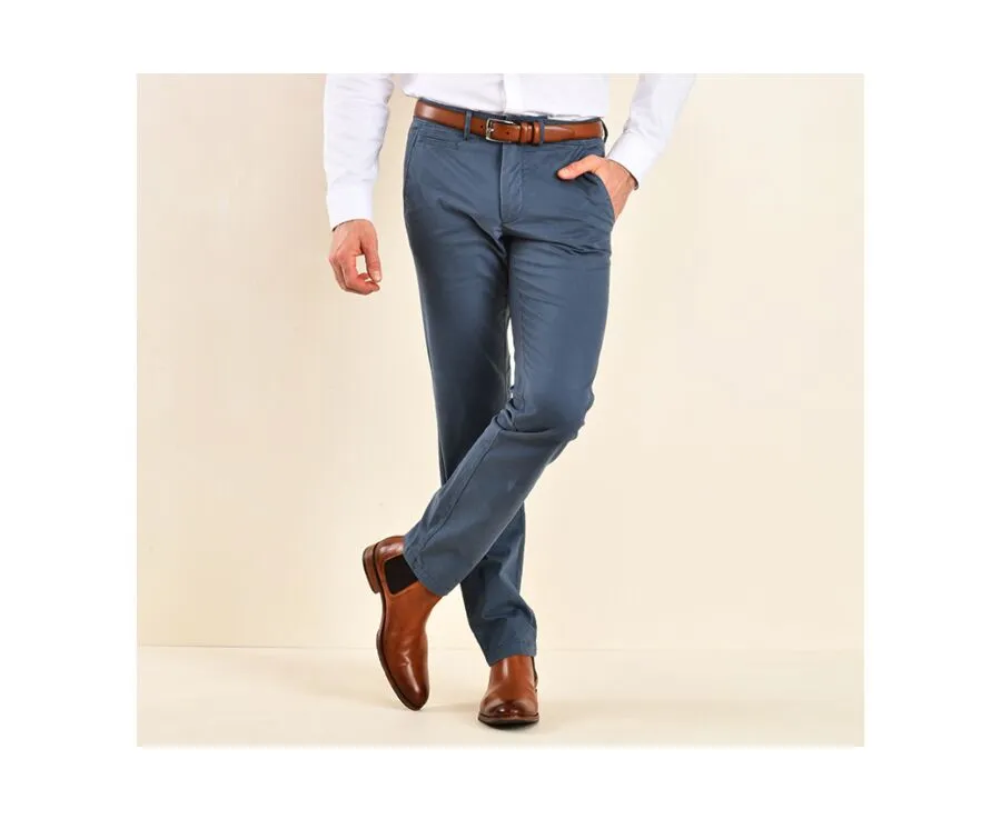 Pantalon chino homme Bleu Nordique Kyrk