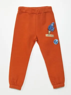 Pantalon de jogging en molleton - Terracotta