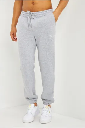 Pantalon de jogging gris inscription Brentiny