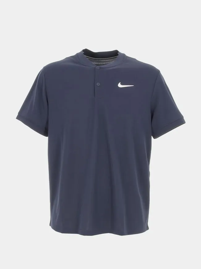 Polo boutonné blade bleu marine homme - Nike | wimod