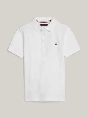 Polo coupe standard Adaptive | Blanc | Tommy Hilfiger