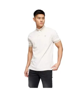 Polo cratmoore homme blanc Crosshatch