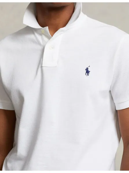 Polo custom slim en coton piqué Polo Ralph Lauren