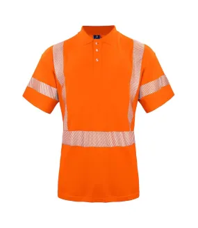 Polo homme orange Projob