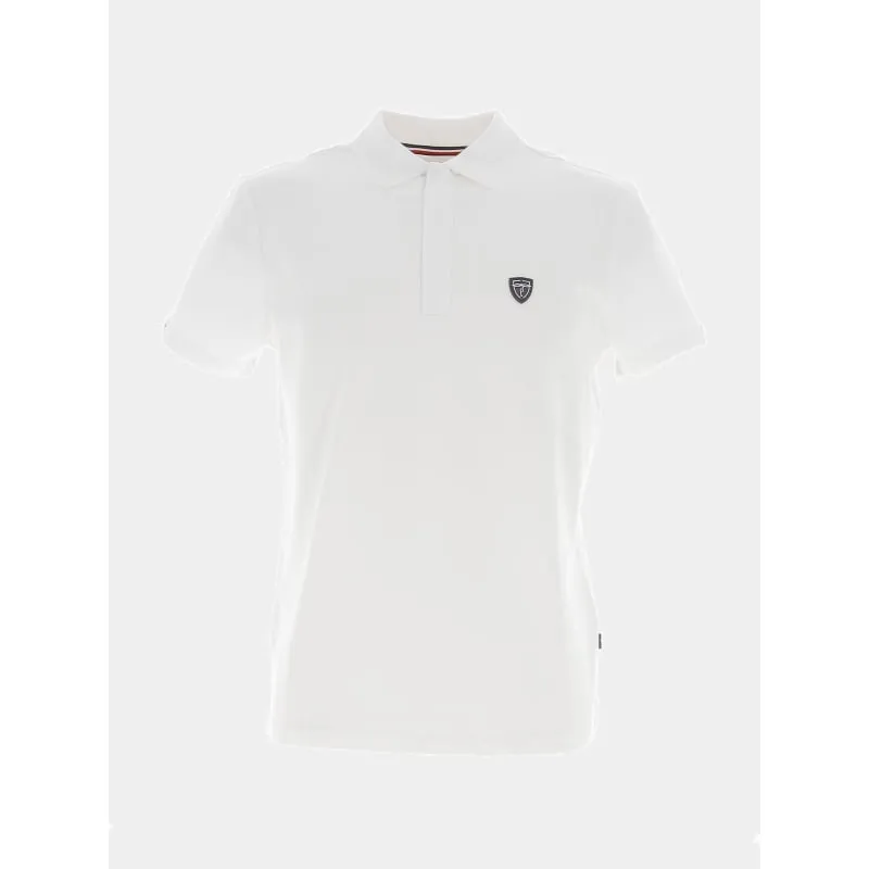 Polo manches courtes graphique nauri blanc homme - Oxbow | wimod