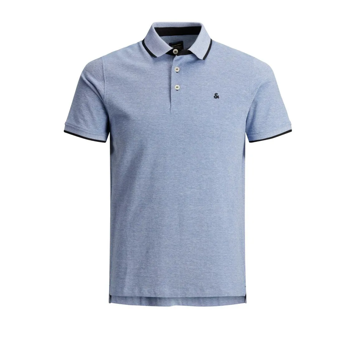 Polo Slim Fit Polo Manches courtes Bleu Marine en coton Thad | 3 Suisses