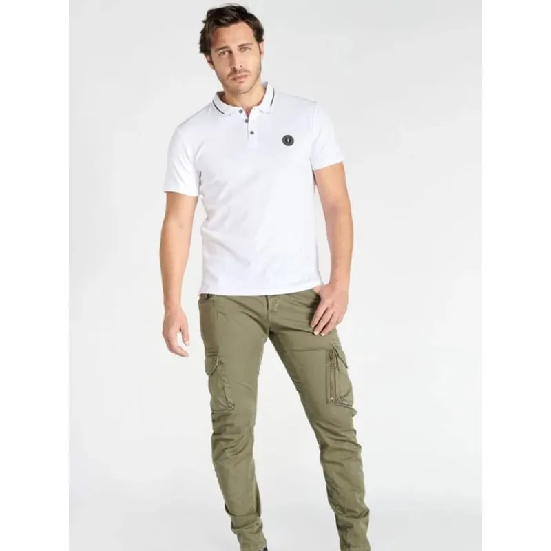 Polo stretch imprimés bulli blanc homme - Sun Valley | wimod