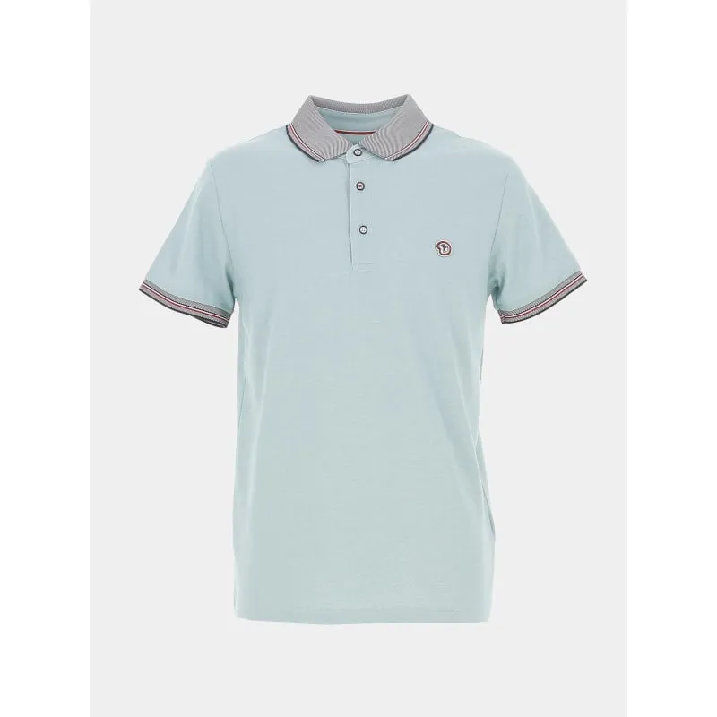 Polo uni gesbio bleu marine homme - Benson & Cherry | wimod