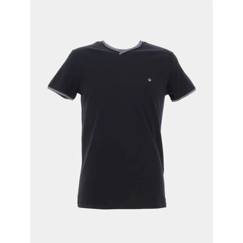 Polo uni gesbio bleu marine homme - Benson & Cherry | wimod