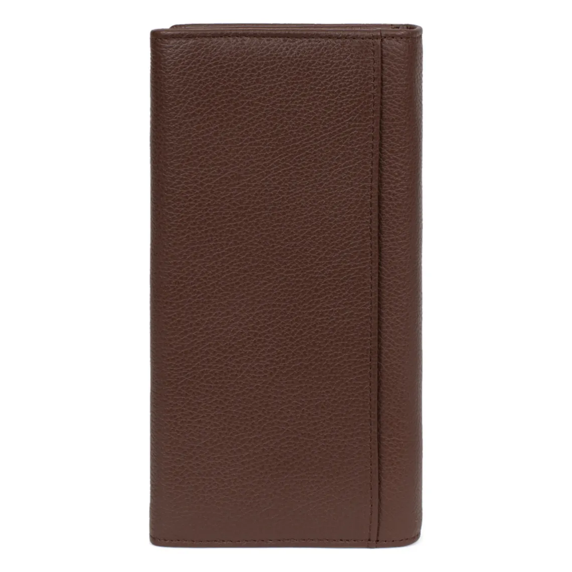 Portefeuille long Cuir CONFORT Chocolat Ella | 3 Suisses