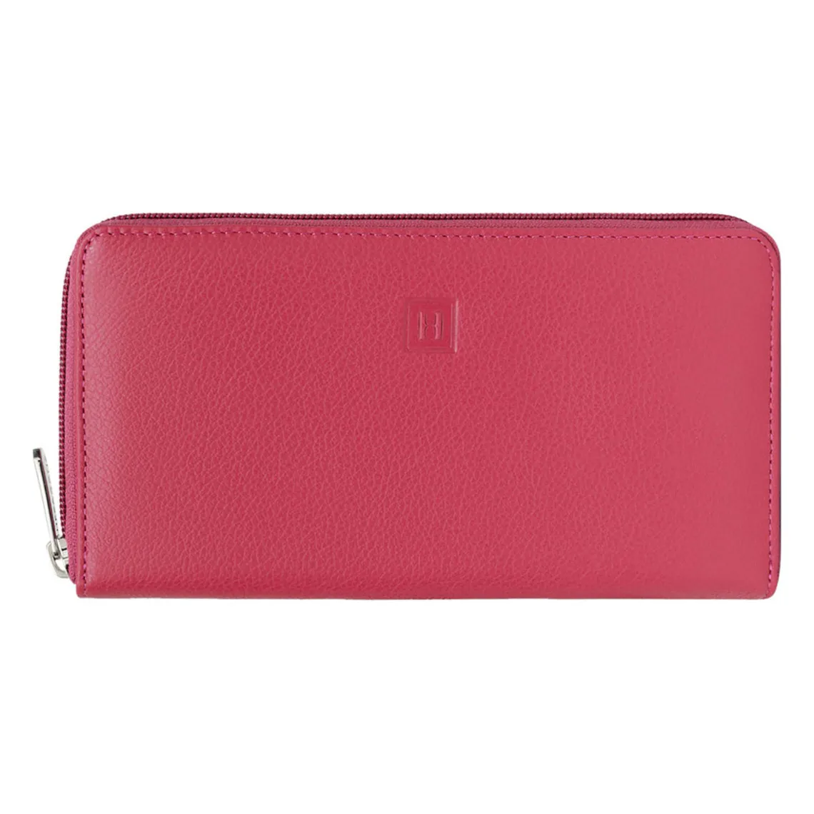 Portefeuille long Cuir CONFORT Fuchsia Rae | 3 Suisses