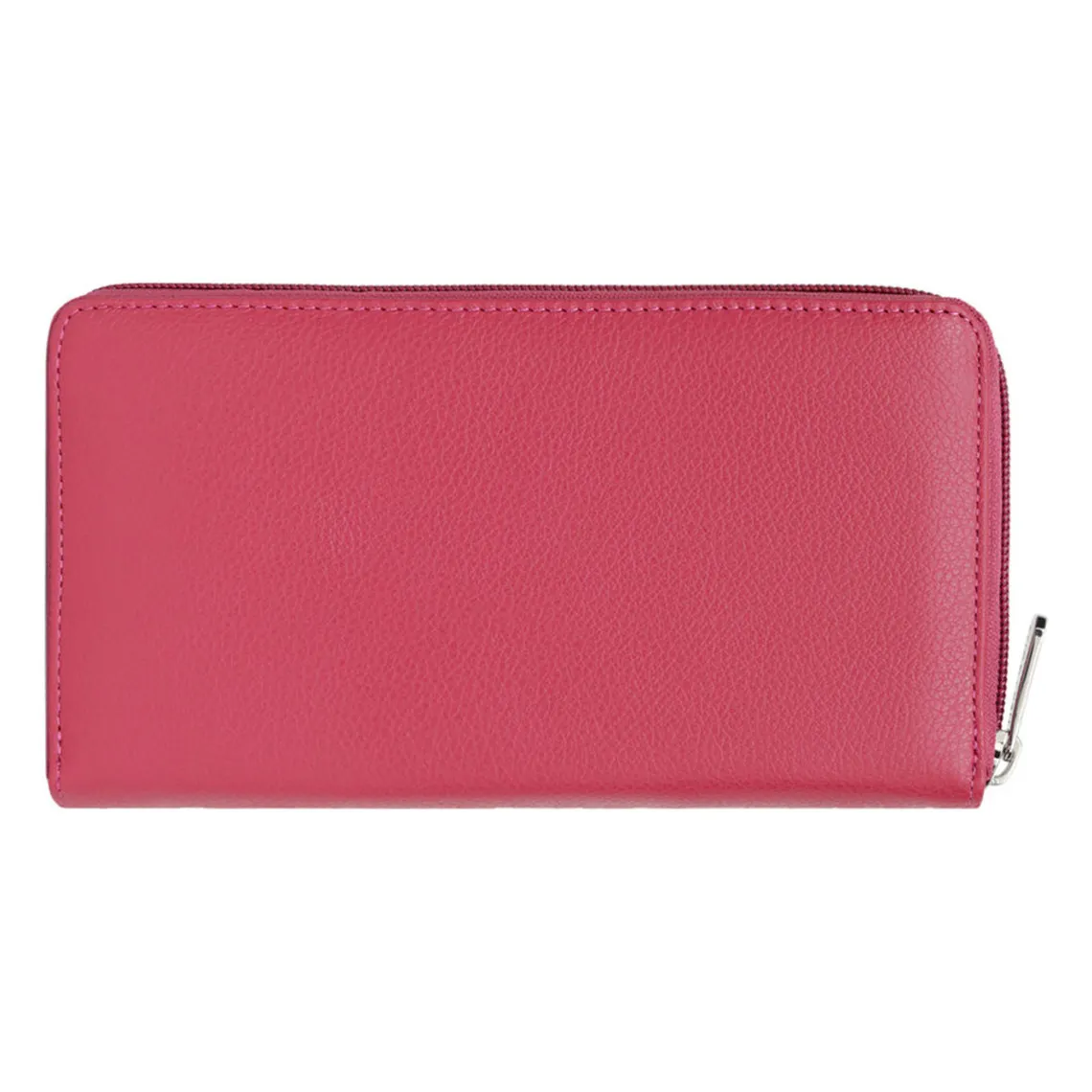 Portefeuille long Cuir CONFORT Fuchsia Rae | 3 Suisses