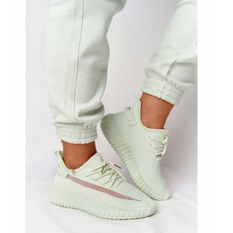 PS1 Chaussures de sport femme Baskets Vert clair Amazing