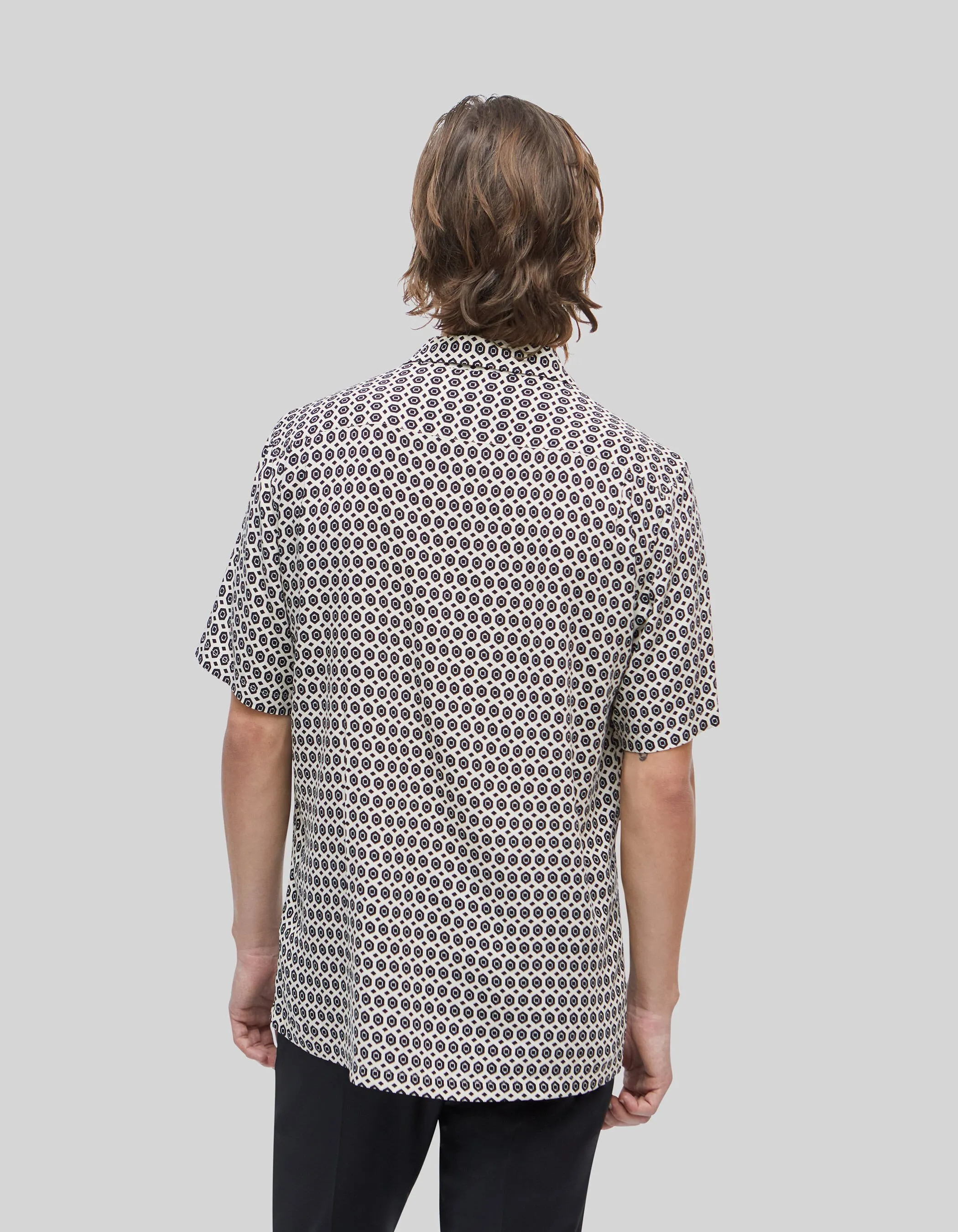 Pure Edition-Chemise LENZING™ ECOVERO™ mini rétro Homme