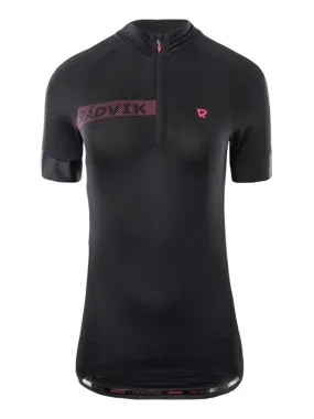 Radvik - Maillot de cyclisme ALPHA - Noir Rose