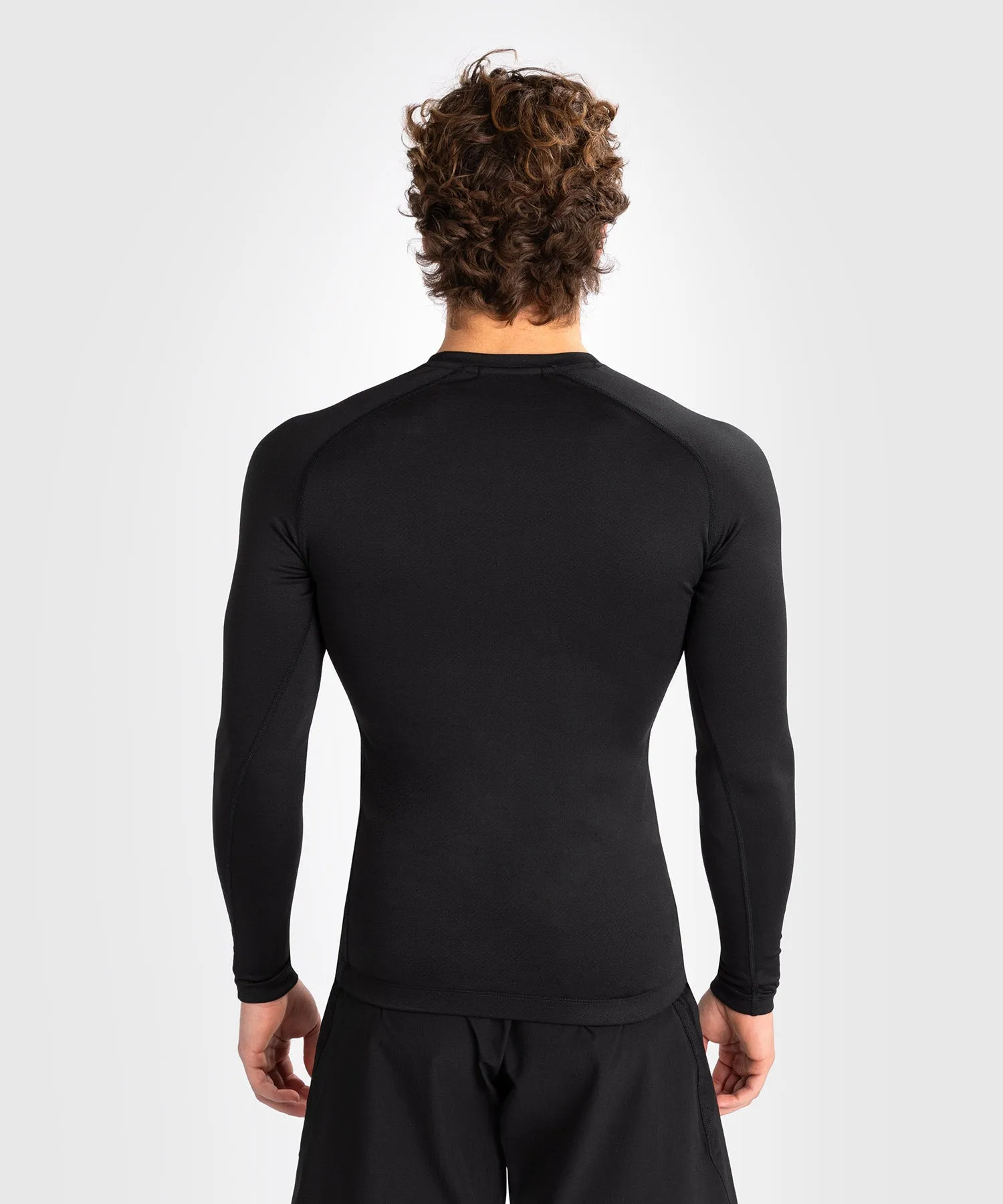 Rashguard à manches longues pour hommes Venum Contender - Noir/Blanc