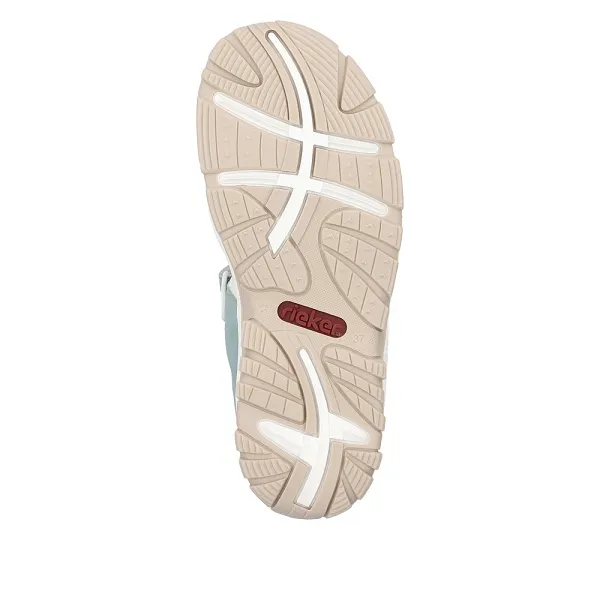 Rieker nu pieds et sandales 68866 92 multicolore