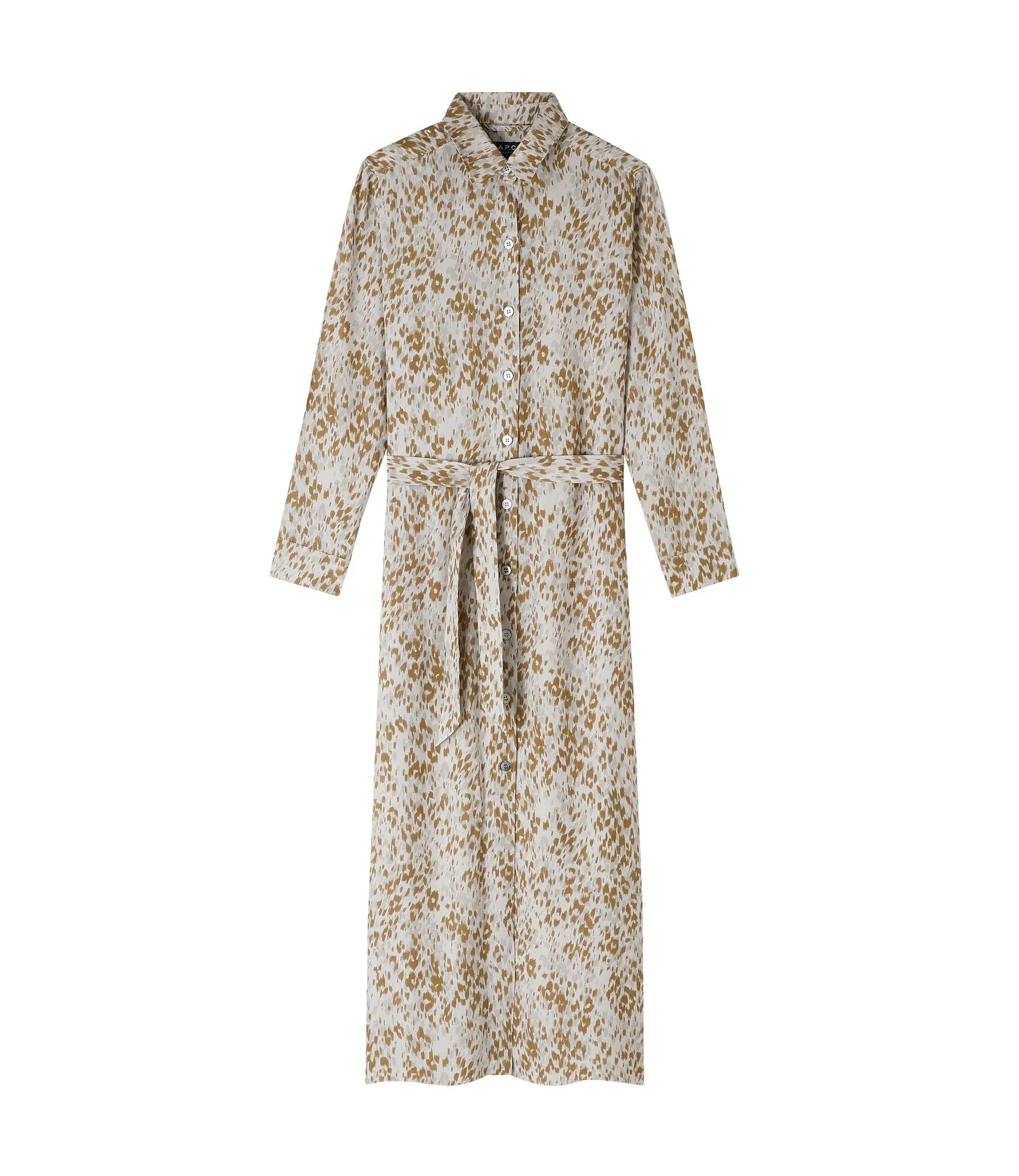 Robe Gwyneth Gris clair | A.P.C.