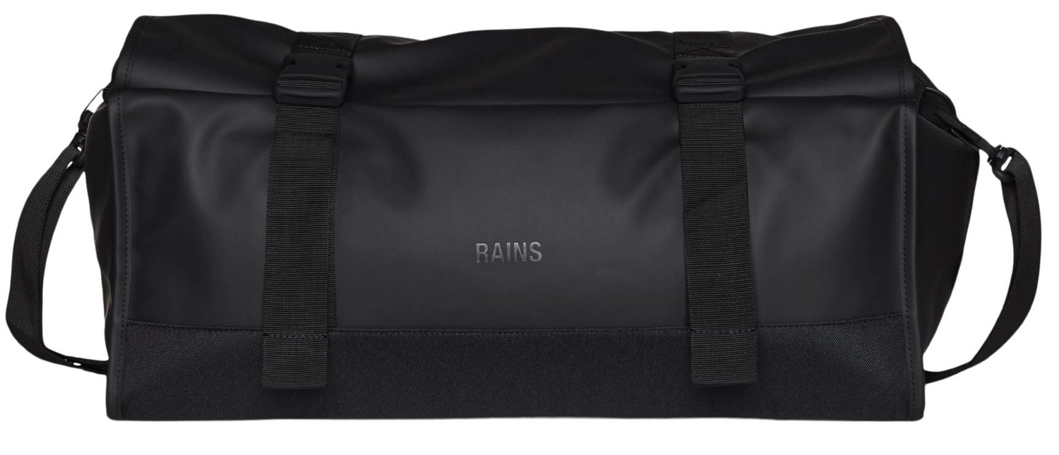 Sac de Voyage Rains Buckle Rolltop Duffel Black 36L