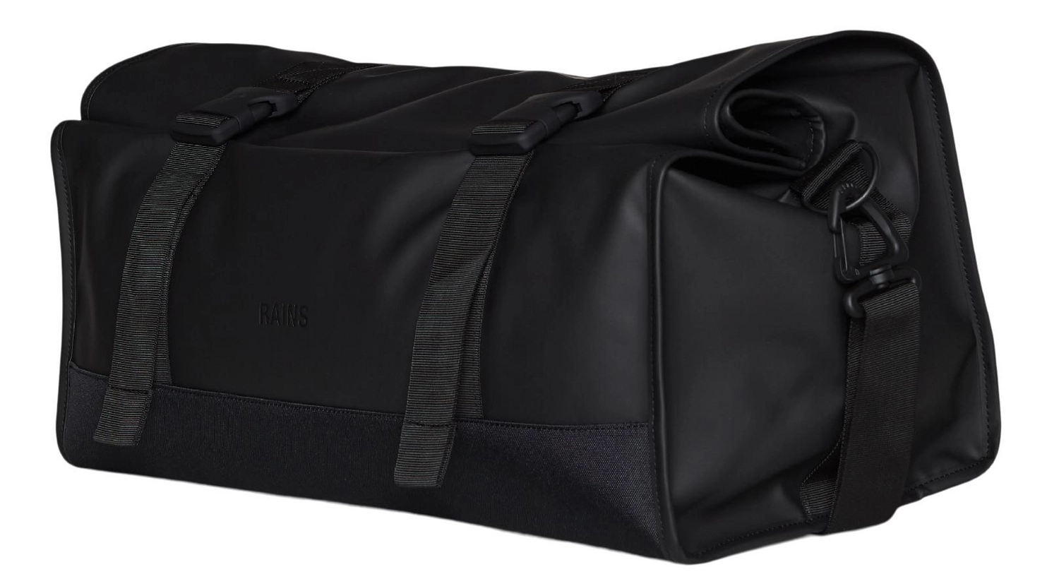 Sac de Voyage Rains Buckle Rolltop Duffel Black 36L