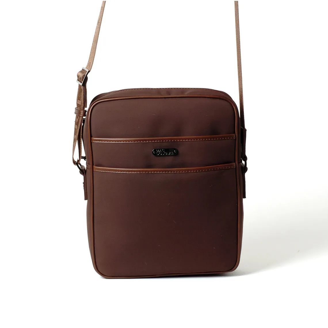 Sacoche cuir marron Bandoulière  en tissu Mac Douglas - Pochette & Sacoche Homme sur MenCorner