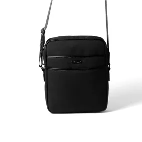 Sacoche cuir noir bandoulière en tissu Mac Douglas - Pochette & Sacoche Homme sur MenCorner