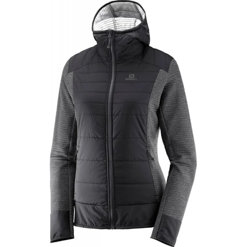 Salomon Right Nice Hybrid Hoodie - Softshell femme | Hardloop