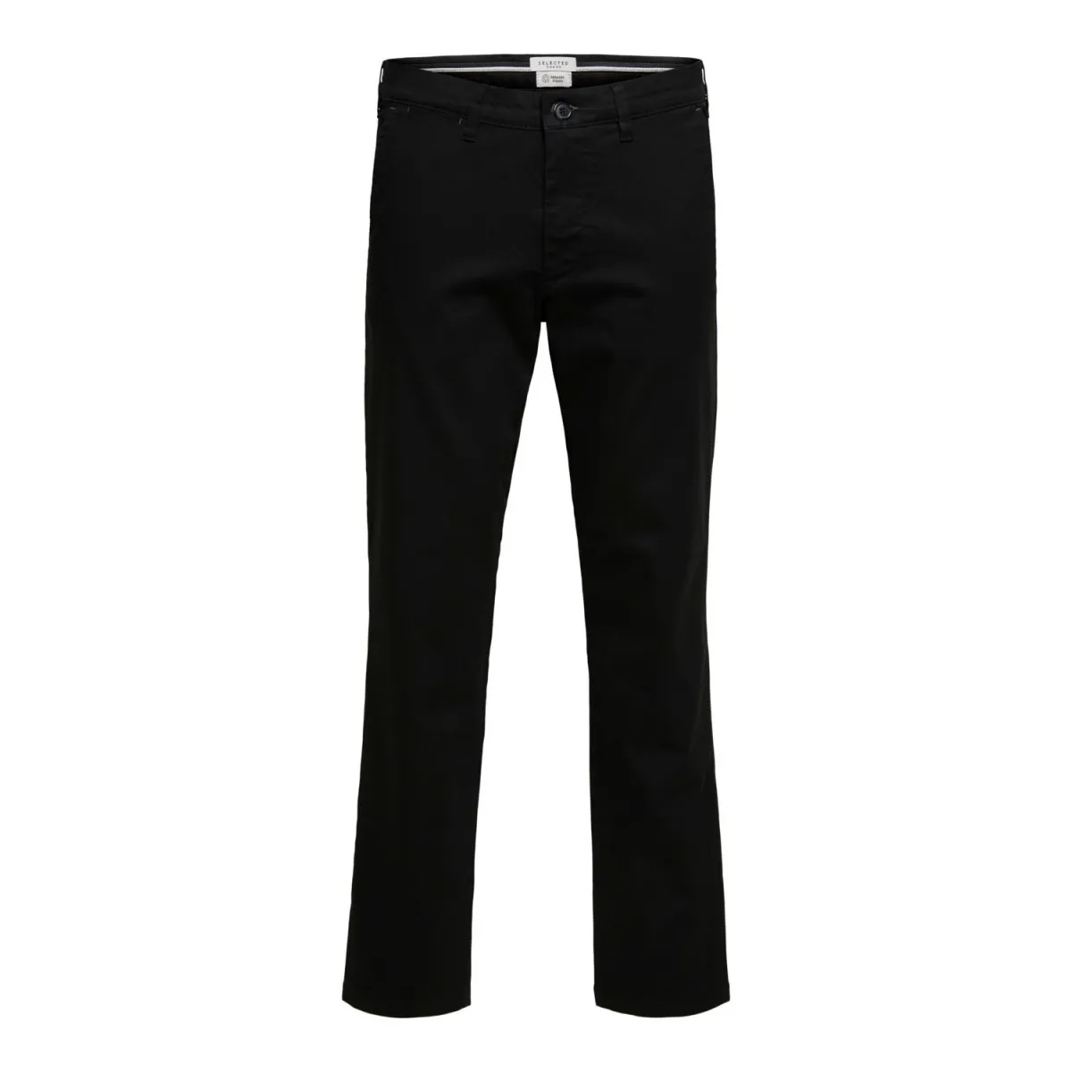 Selected homme - Pantalon chino ajusté noir