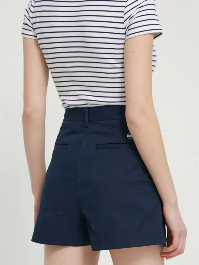 Short claire pleate bleu marine femme - Tommy Jeans | wimod