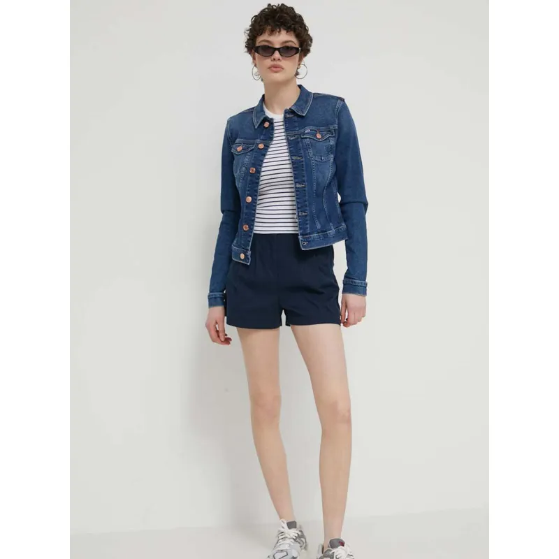 Short claire pleate bleu marine femme - Tommy Jeans | wimod