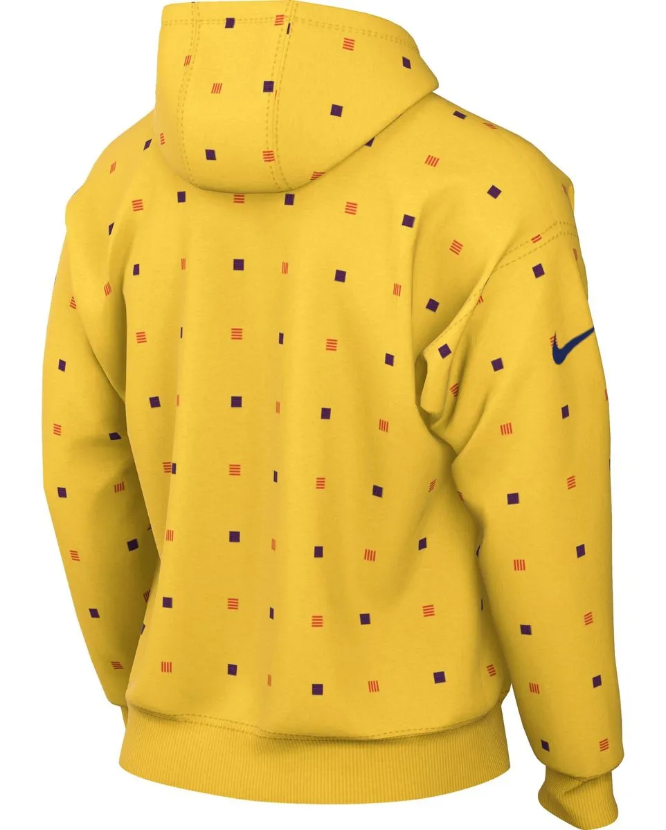 Sweat a capuche Homme FCB M NSW CLUB HOODIE PO FT Jaune